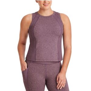 NWT Member's Mark Women's Soft Rib Cropped Tank